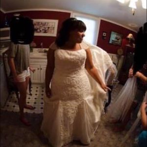 Oleg Cassini Wedding Dress